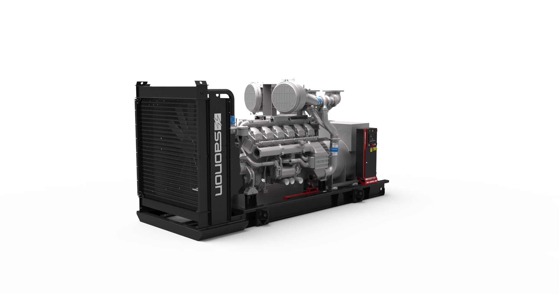 Saonon Open Type Genset Powered by Perkins